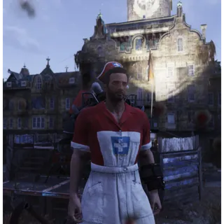 Red Asylum Workers Uniform + All available colors 7 Total