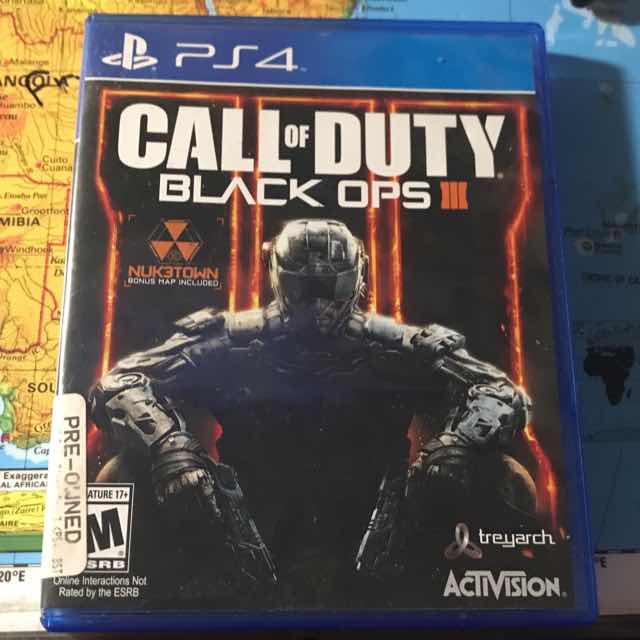 Call Of Duty Black Ops 3 Like New Ps4 Games Like New Gameflip