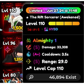 Anime defenders The Rift Sorcerer