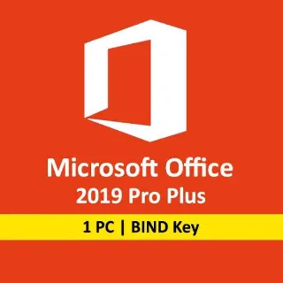 Microsoft Office 2019 Professional Plus Bind key