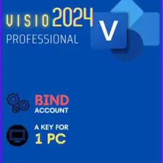 Visio 2024 Pro [ 1 PC ] [ Bind Account