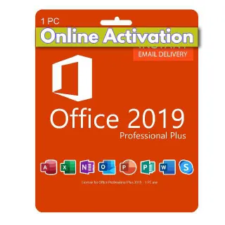 Microsoft Office 2019 Pro Plus Online Activation Digital Licence