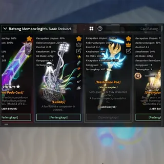 Fisch With Golden Masterline Lullaby Castbound Remembrance Soulreaper Migu Rod Leprechaun Line Steampunk Sanguine Spire