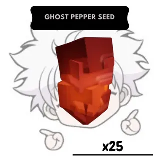 x25 Ghost Pepper Seed | GAG 2