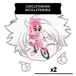 x2 Chicleteirina Bicicleteirina | SAB