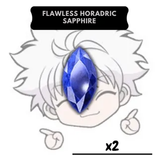 x2 Flawless Horadric Sapphire | S15 - Softcore | Diablo IV
