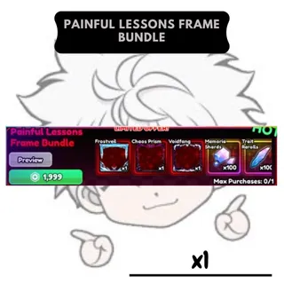 Painful Lessons Frame Bundle | AV