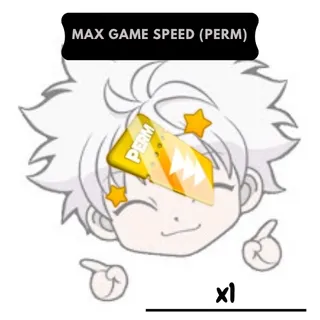 Max Game Speed (PERM) | ASTD X