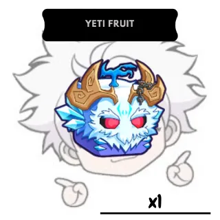 Physical Yeti Fruit |BF