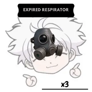 x3 Expired Respirator | AR