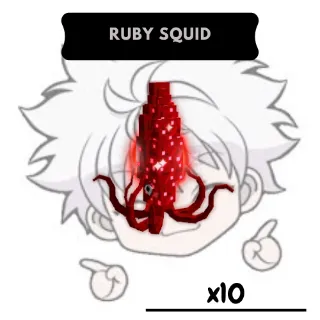 x10 Ruby Squid| GAG