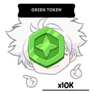 10K Green Tokens | GAG