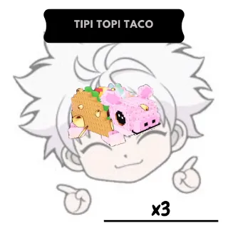 x3 Tipi Topi Taco  | SAB