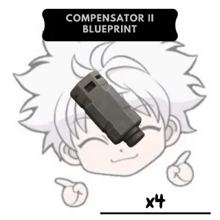 x4 Compensator II Blueprint | AR