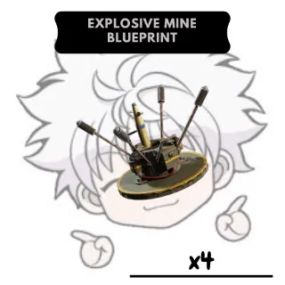 x4 Explosive Mine Blueprint | AR