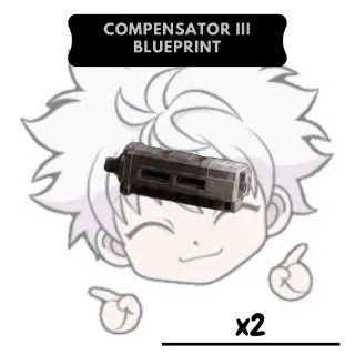 x2 Compensator III Blueprint | AR
