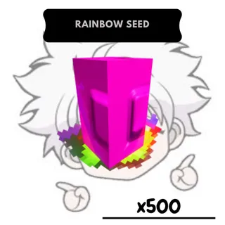 x500 Rainbow Seed | GAG 2