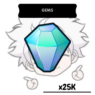 25K Gems | SBTD