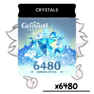 6,480 + 1,600 Crystals | GI