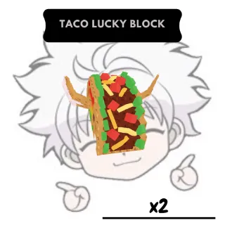 x2 Taco Lucky Block| SAB