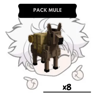 x8 Pack Mule | GAG