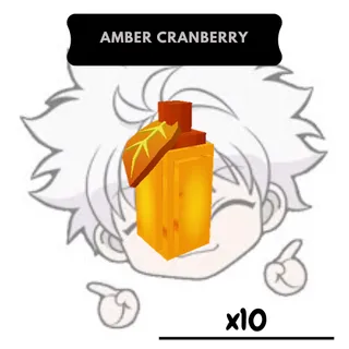 x10 Amber Cranberry Seed | GAG 2