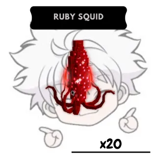 x20 Ruby Squid| GAG