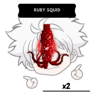 x2 Ruby Squid| GAG