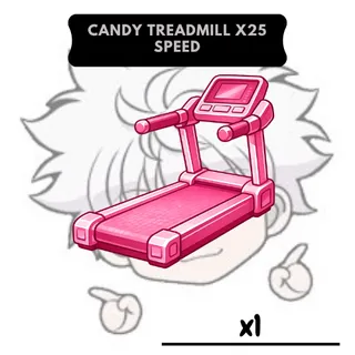 Candy Treadmill x25 Speed | 1 SKE