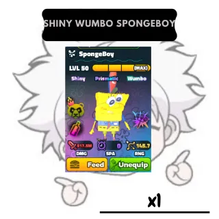 Shiny Wumbo SpongeBoy | SBTD