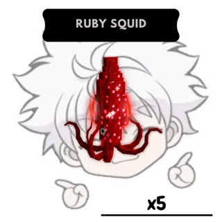 x5 Ruby Squid| GAG