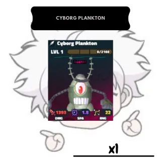 Cyborg Plankton| SBTD