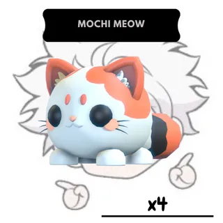 x4 Neon Mochi Meow | AM