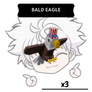 x3 Bald Eagle | GAG