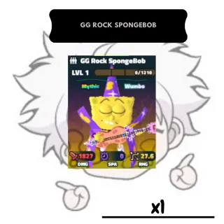 GG Rock Spongebob| SBTD