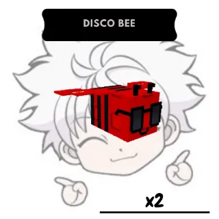 x2 Disco Bee | GAG