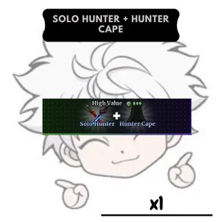 Solo Hunter + Hunter Cape| SP 