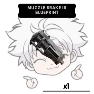 Muzzle Brake III Blueprint | AR