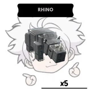 x5 Rhino | GAG