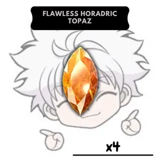 x4 Flawless Horadric Topaz | S15 - Softcore | Diablo IV