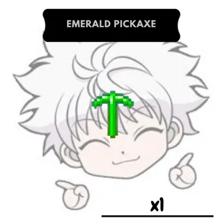 Emerald Pickaxe | Growtopia