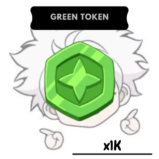 1K Green Tokens | GAG