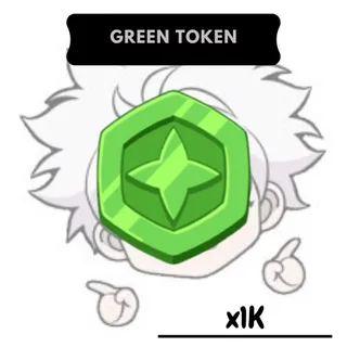 500 Green Tokens | GAG