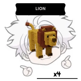 x4 Lion| GAG
