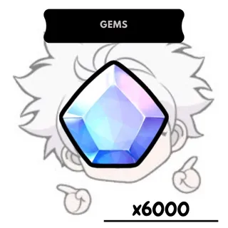 x6000 Gems | AV