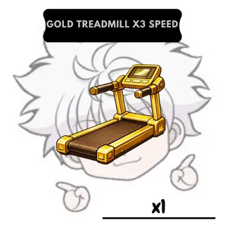 Gold Treadmill x3 Speed | 1 SKE