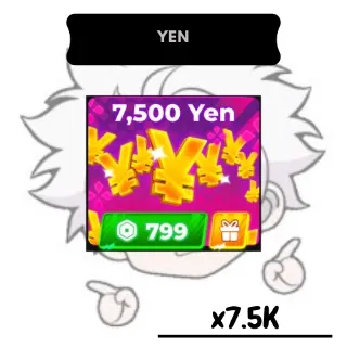 7,500 Yen | VL
