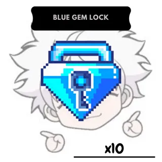 x10 Blue Gem Locks | Growtopia