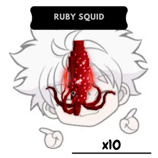 x10 Ruby Squid| GAG