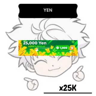 25,000 Yen | VL